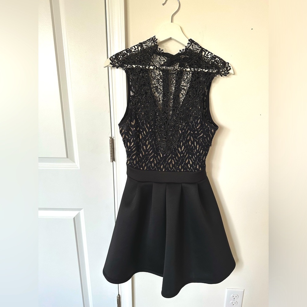 Windsor Lace Fit & Flare Cocktail Dress